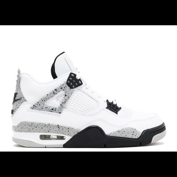 AIR JORDAN 4 RETRO OG "WHITE CEMENT 2016 RELEASE" - Picture 1 of 4